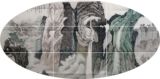 八尺国画山水画 [仙山] 世界华人美术家协会副主席董吉昌作品7802