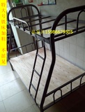 深圳上下铺铁架床加厚1.2米子母铁床宿舍高低床50/38大弯床双层床