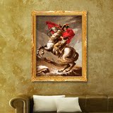 自油自画diy手绘数字油画自己填色大幅欧式手工画古典人物拿破仑