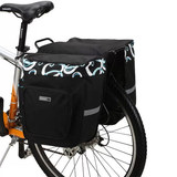 乐炫 自行车骑行包装备包后货架包双侧山地车后架包 驮包驼包