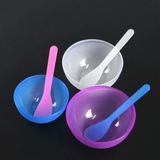 美容院DIY自制调膜工具塑料碗小号大号调面膜碗调色小碗批发