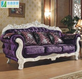 欧式沙发布艺可拆洗简欧组合123单双人大小户型现代客厅三人整装