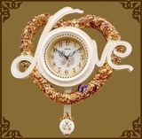 特价超大豪华欧式复古钟表丽盛装饰挂钟时尚创意时钟个性壁钟客厅