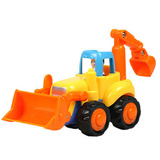 孩模型汽车滑行1-2-3岁儿童益智宝宝玩具惯性车工程车套装男女小