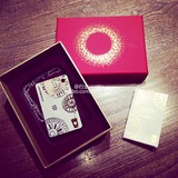 【现货】星巴克施华洛世奇2015年圣诞限量星享卡水晶卡全新礼盒装