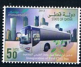 WA0227卡塔尔2013首量天然气公交汽车运行1全新0831