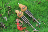 专卖紫竹双音初学练习型型葫芦丝C调降B调送皮盒 批发丝乐器葫芦