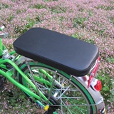 车后货架座垫带人舒适鞍座儿童后座垫配件坐板自行车坐垫载人山地