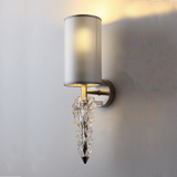 米兰设计师设计冰锥水晶壁灯意大利简约现代风格壁灯客房壁灯包邮