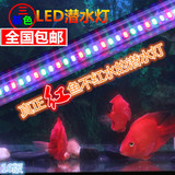 缸防水灯带遥控三基色LED潜水灯全光谱鱼缸灯【渔登】三基色鱼