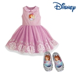 美国代购 Disney迪士尼 索菲亚sofia 女孩 儿童 公主裙 连衣裙