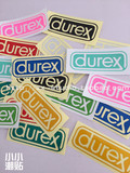 杜蕾斯 Durex 个性趣味贴 反光贴 遮划痕车贴 贴花 贴纸 机车贴花