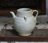 宋代湘湖窑执壶古玩瓷器出土包真釉水饱满古董茶壶瓷壶不老包退货