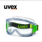 德国UVEX防尘护目镜 防风沙漠 摩托车眼镜 高清男款配近视眼镜