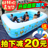 宝宝成人超大游泳池婴儿童新生儿充气加厚家用保温游泳桶水池大型