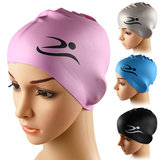 新款泳帽 男女专业防水舒适 长发硅胶游泳帽专业游泳帽子不勒头