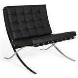 设计师创意家具真皮sofa巴塞罗那椅/休闲真皮沙发组合