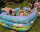 儿童充气游泳池1.8米2米2.4米3米超大号家庭泳池1.5米婴儿戏水池