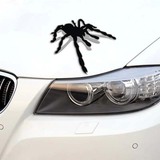 汽车贴纸蜘蛛遮划痕贴花可爱搞笑个性炫酷车身车门贴引擎机盖贴纸