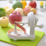 日本快速苹果削皮机水果削皮器 梨子削皮刀多功能手摇水果去皮器
