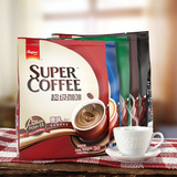super品牌 原味 特浓 拿铁 黑咖啡 卡布奇诺咖啡五种组合超值装