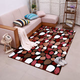 加厚珊瑚绒地毯 客厅地毯茶几垫卧室床边毯 防滑地毯可定做