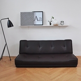 沙发床 可折叠1.8米双人客厅办公室小户型日式真皮多功能沙发床