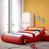 特价儿童床男孩单人小孩床汽车床储物1.5米1.2米儿童家具套房