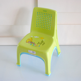 茶花正品0821儿童专用靠背椅塑料凳子可爱防滑凳子浴室凳