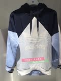 Adidas三叶草范冰冰女子多色拼接蝙蝠袖卫衣 AB2747/AB2746/43