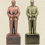 毛主席合金铜像 毛泽东家居办公室公司装饰摆设 雕塑工艺摆件礼品