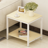 涵雅居 小茶几客厅创意小方桌简易实木沙发边几柜角几简约小桌子