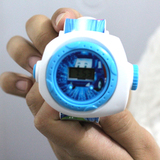 韩国poli变形警车珀利投影儿童手表 20图3D宝宝电子表生日礼物