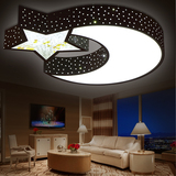 LED儿童房吸顶灯创意温馨星星月亮卧室灯现代简约男女孩异形灯