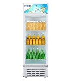 Haier/海尔SC-242 单门立式透明玻璃门冷藏柜 超市饮料柜展示柜