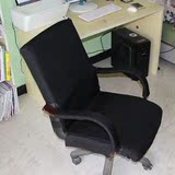 亚麻布双层布椅子套 办公椅套 老板电脑椅套 网吧椅套 定做包邮