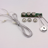 diy小屋金属模型专用配件  声控开关 LED声控灯 送测试纽扣电池