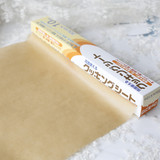 烤箱纸 烤盘纸 防油纸 防粘纸 日本进口烘焙纸10M牛皮纸色硅油纸