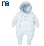 [转卖]mothercare新生儿连体衣棉衣婴儿衣服防风防雪