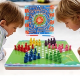 童磁性运笔迷宫玩具亲子互动飞行棋盘游戏益智走珠磁力动手能力儿