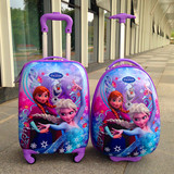 冰雪奇缘儿童拉杆箱万向轮小学生行李箱迪士尼公主旅行箱特价包邮