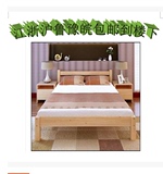 新款特价简易实木床单人床双人床儿童床家具1.0/1.2/1.5/1.8米