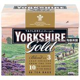 英国代购进口Yorkshire Tea 泰勒 约克郡 金牌红茶 80包250g