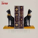 埃及神猫书靠 书立书档欧式家居饰品 室内书房东南亚风格软装饰品