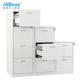 【HiBoss】钢制文件柜铁皮柜办公柜斗柜挂劳柜卡片柜卡箱抽屉柜
