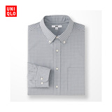男装 优质长绒棉格子衬衫(长袖) 172930 优衣库UNIQLO