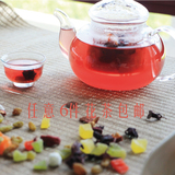 水果茶 洛神花果茶巴黎香榭果粒茶 进口德国养生茶新鲜花茶