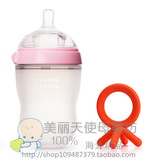 【现货】韩国comotomo可么多么防胀气全硅胶奶瓶250ml+牙胶套装
