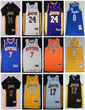 NBA球衣正品湖人队17号林书豪24号科比尼克斯7号安东尼背心篮球服