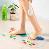 PVC浴室防滑垫带吸盘超大号加厚儿童卡通淋浴房地垫浴缸洗澡脚垫